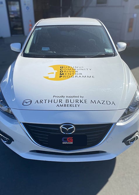 Vehicle graphics link images