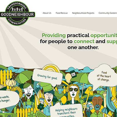 Good Neighbour Website Screenshot