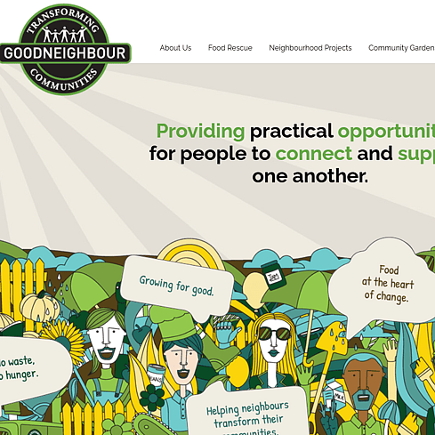 Good Neighbour Website Screenshot
