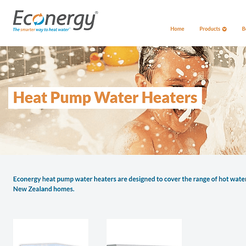 Econergy Website Screenshot