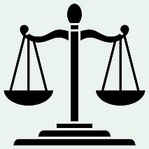 Scales icon representing fairness, equality, and social justice