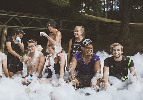 Volunteer at camp