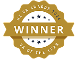 VA of the year 2024 - Winner Badge