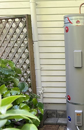Outdoor Relocate and Upgrade to Mains Pressure Hot Water Cylinder