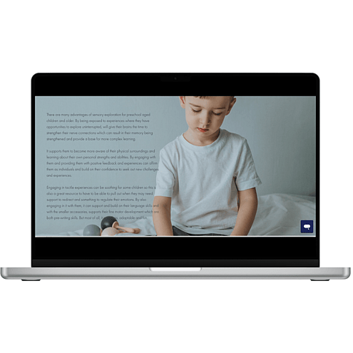 Clothes by Portia web page for Pretty in Pink Digital website portfolio