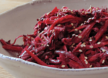 Beetroot Carrot & Sesame Seed Salad