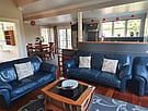 Living room area of Villa Rosa