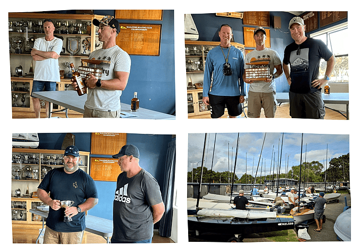 2026 NZ OK Dinghy Nationals prizegiving at Wakatere Boating Club