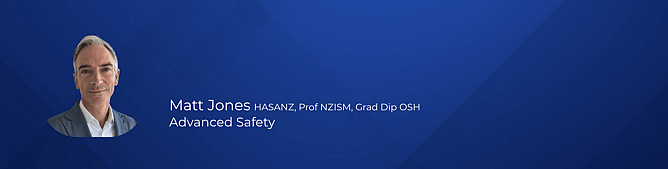 Matt Jones, Advanced Safety, HASANZ registered