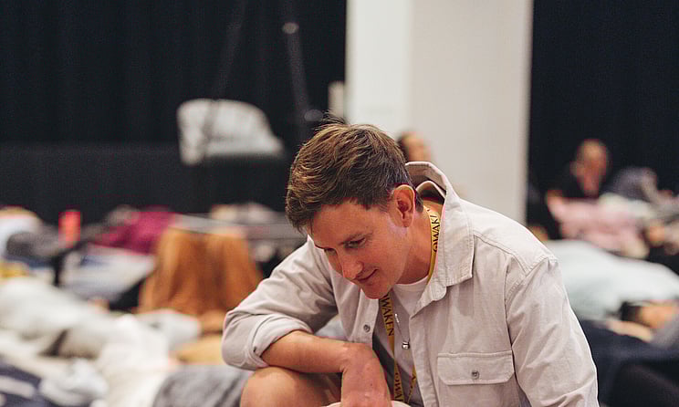 a breathwork session