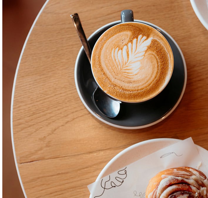 Kneed Artisan Bakery coffee pastry