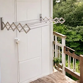 Clothesline for inside or outside