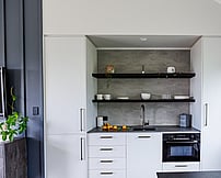 pool house kitchen