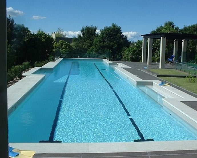 Lap pool design