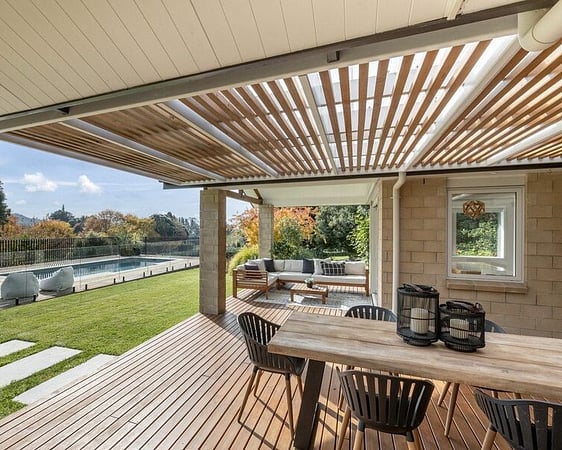 Te Puna House Extension with covered outdoor entertaining area