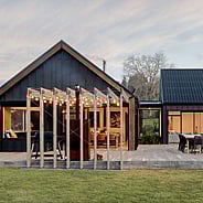 Black Barn style house design