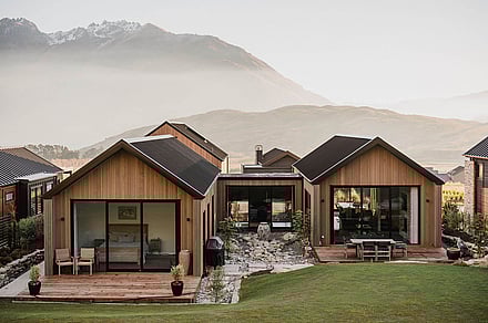 An award winning home in Jack's Point Queenstown built by Fixation Builders.