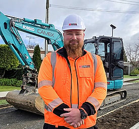 Damian Timms - Civil Engineering Cadet