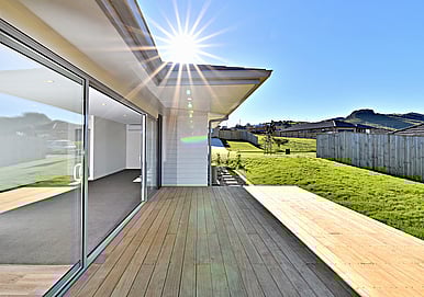 Treated pine decking