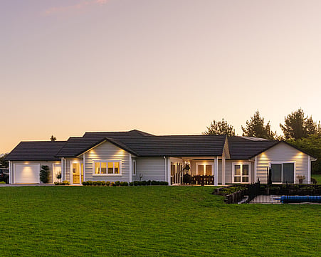 Image of Aubrey Way new build by Whitechurch Construction, Waikato residential builders.