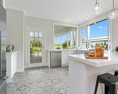 Image of Oakshott Road, renovated home by Whitechurch Construction, Waikato residential builders.