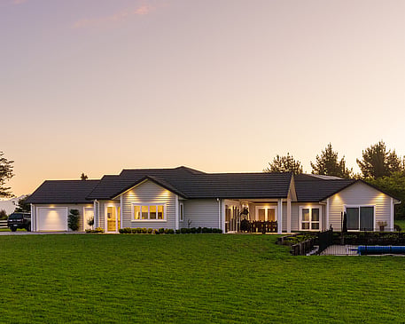 Image of Aubrey Way new build by Whitechurch Construction, Waikato residential builders.