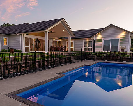 Image of Aubrey Way new build by Whitechurch Construction, Waikato residential builders.