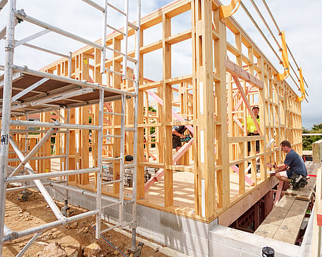 Image of the Whitechurch Construction team building. Waikato residential builders.