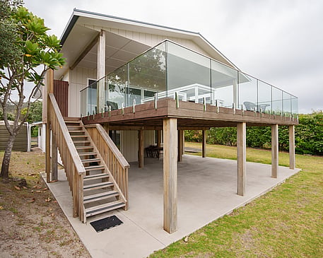 Image of Riverview Road, renovated home by Whitechurch Construction, Waikato residential builders.