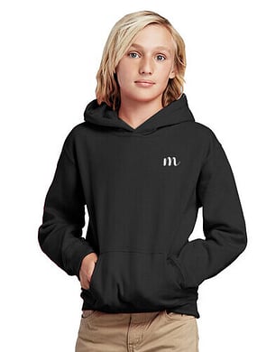 Pull on Hoodie - $69.99 - M on front, and full logo on back- - - - - - - - - - - - - - - - - - - ADD TO CART >