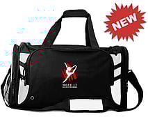 Black & White Sports Bag - PERSONALISE YOURS-Price $69.99- - - - - - - - - - - - - - - ADD TO CART >