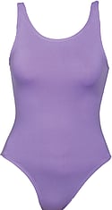 Sleeveless Ballet leotard with wide U-Neck shape plain Lavender