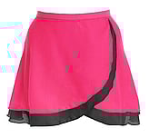 Double Layer Wrap Skirt - RRP $44.99- RASPBERRY/BLACK- - - - - - - - - - - - - - -ADD TO CART >
