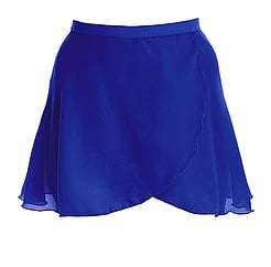 Pull On Wrap Skirt - PRICE $27.99- ROYAL CHIFFON- - - - - - - - - - - - - - -ADD TO CART >