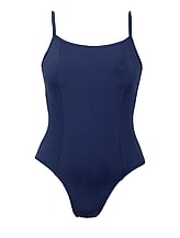 Spaghetti Strapless Ballet leotard with Red