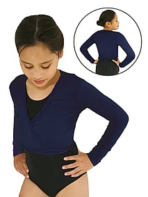 Crossover Top - PRICE $48.99-NAVY- - - - - - - - - - ADD TO CART >