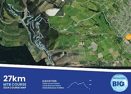 27 Km Mountain Bike
