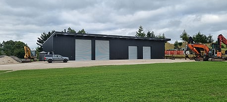 Shed with sleep out
