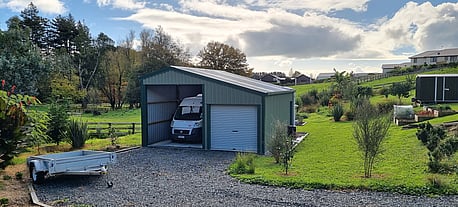 Camper van shed