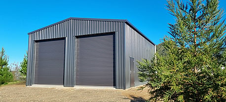 Steel frame Shed