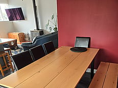 Dining area at Villa Rosa