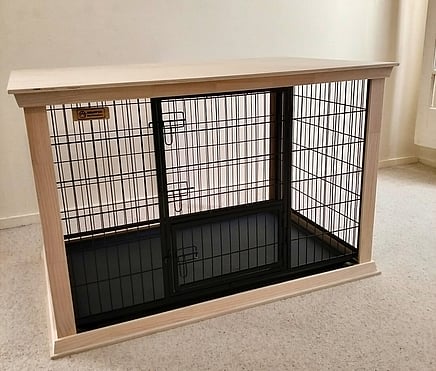 XXL Escape-Proof Heavy Duty Dog Crate & Crate Surround Combo -