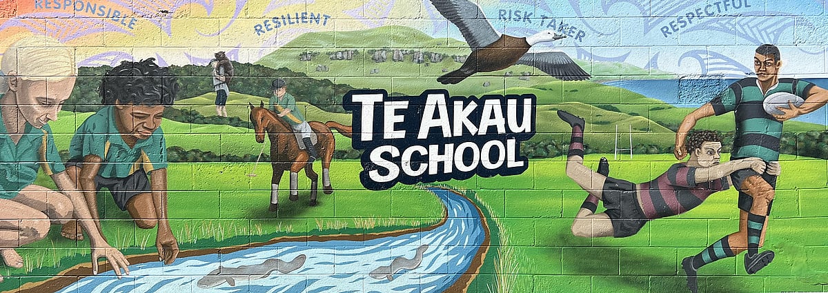 Te Akau Primary School Parent Teacher Association logo