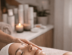 Relaxing facial room at Jo’s Beauty Room NZ