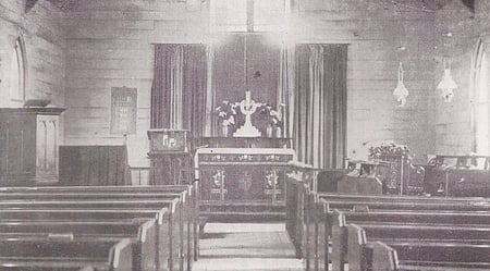 An interior view of St. Stephen's 1910