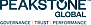 Alabaster Construction logo with bold black "alabaster," smaller "construction" below, framed by a striped house-shaped outline