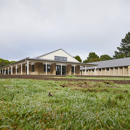 Exterior of Tapapa Marae