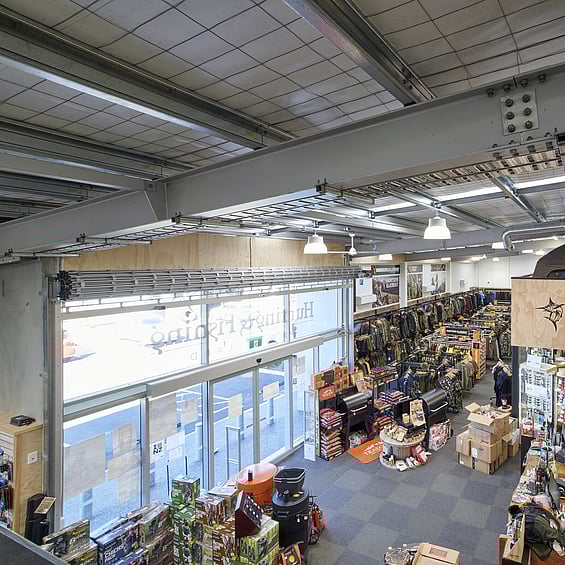 Interior of Hunting & Fishing Cambridge