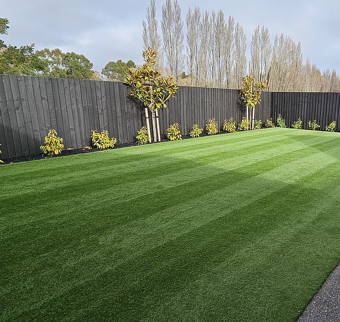 Artificial grass, turf lawn installation Nelson Tasman