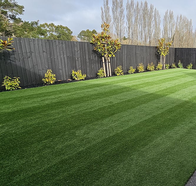 Artificial grass, turf lawn installation Nelson Tasman